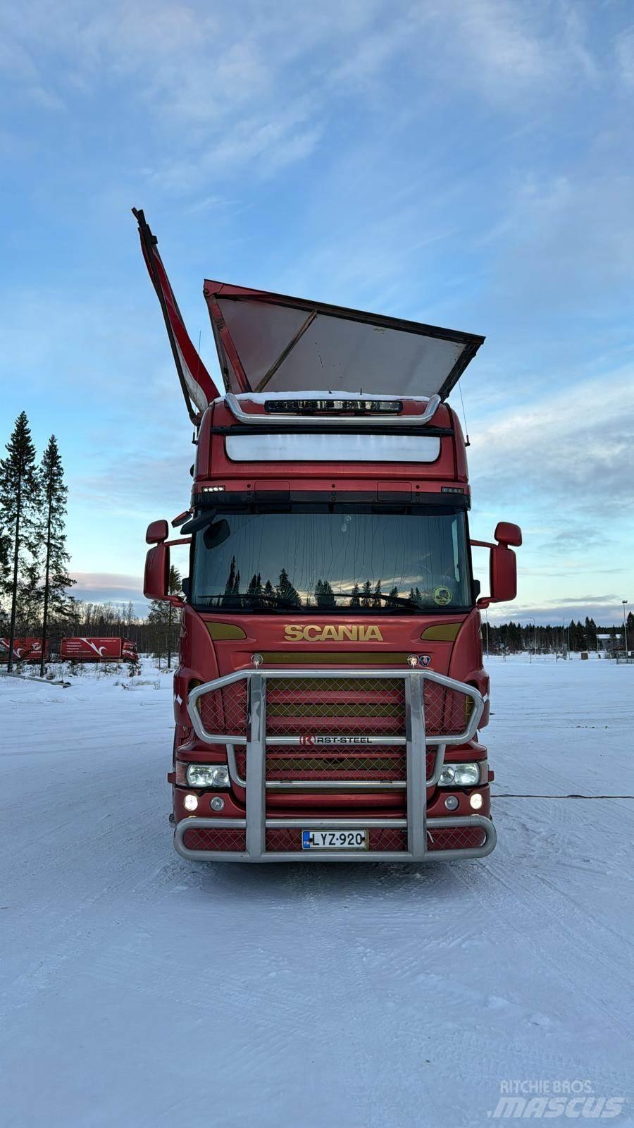 Scania R560 Pojazdy do transportu zrębki