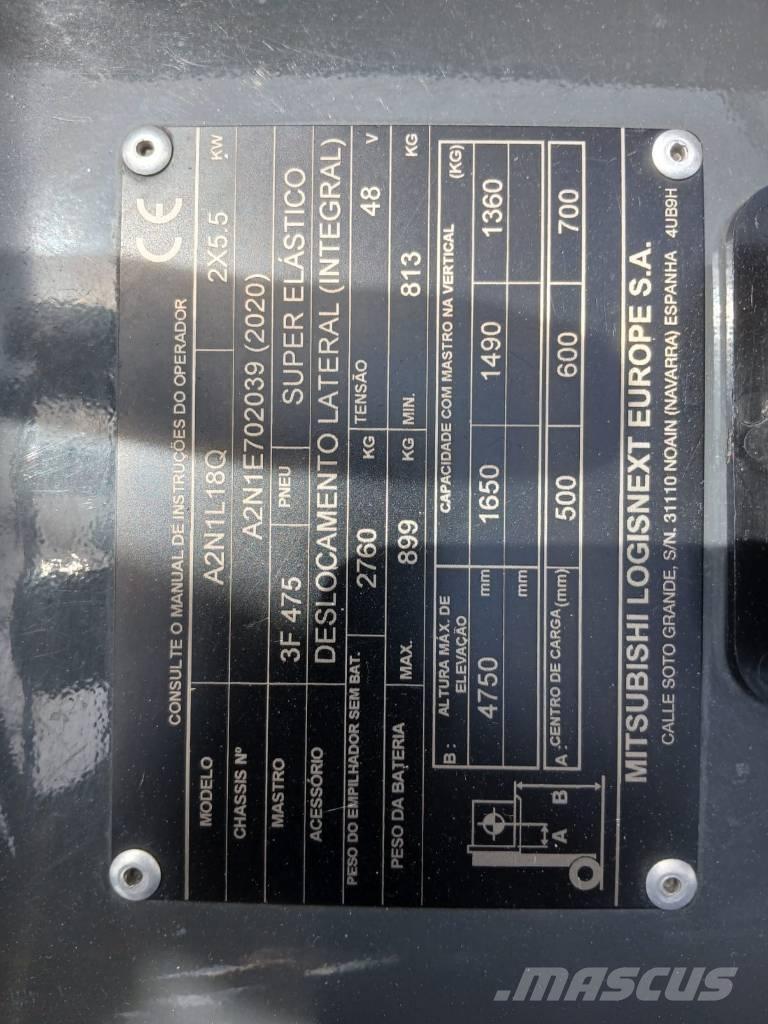 UniCarriers TX 3-18 Wózki elektryczne