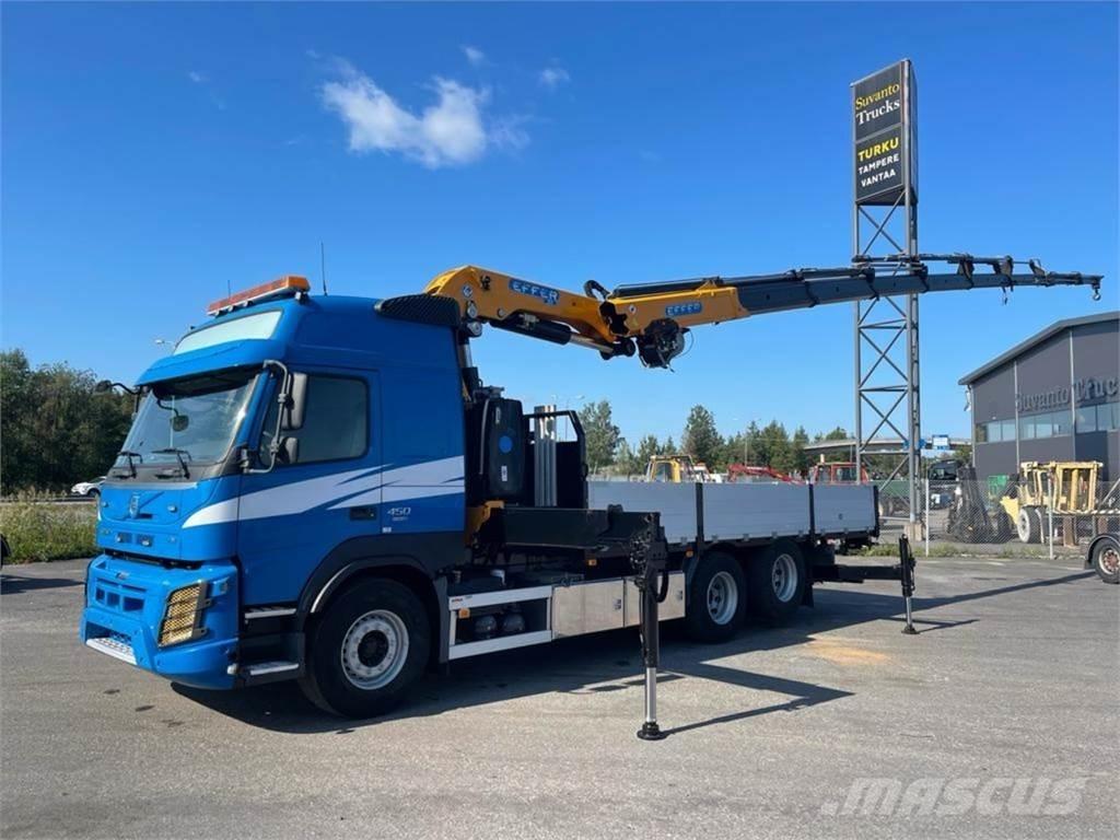 Volvo FMX 450 6X2 Żurawie samochodowe