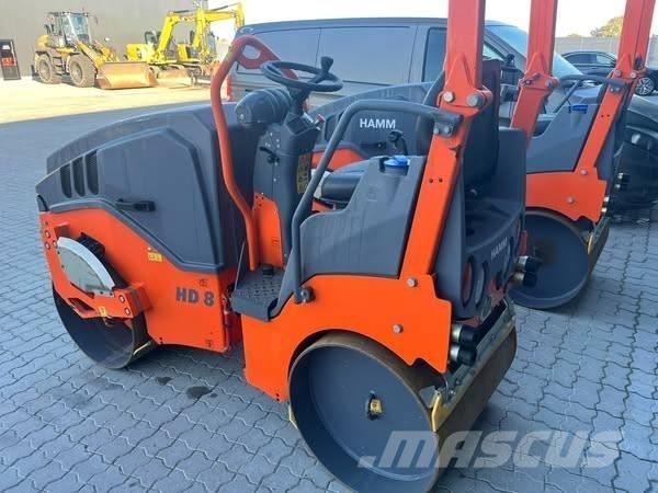 Hamm HD 8 Walce dwubębnowe