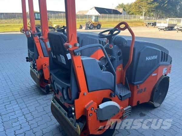 Hamm HD 8 Walce dwubębnowe