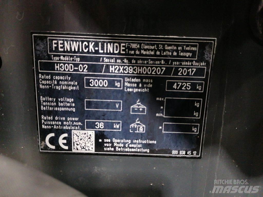 Linde H30D-02 Wózki Diesla