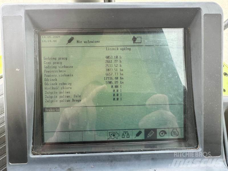 CLAAS LEXION 580 Kombajny zbożowe