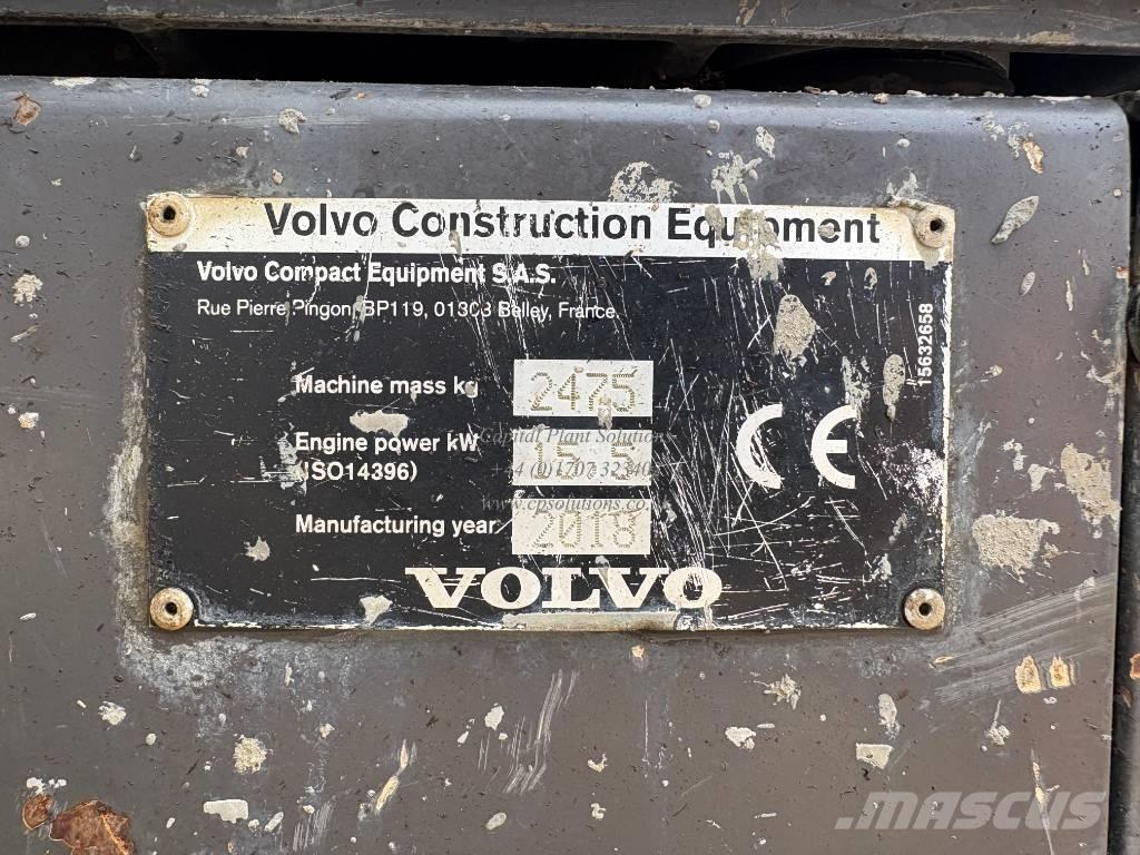 Volvo ECR 25 D Minikoparki