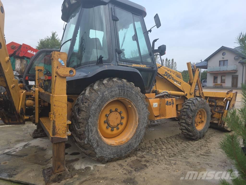 CASE 580 Koparko-ładowarki