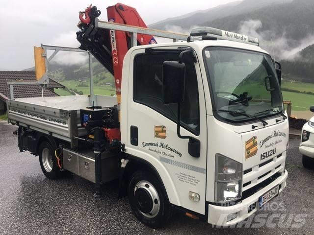 Isuzu N2 mit HMF 910 Żurawie samochodowe