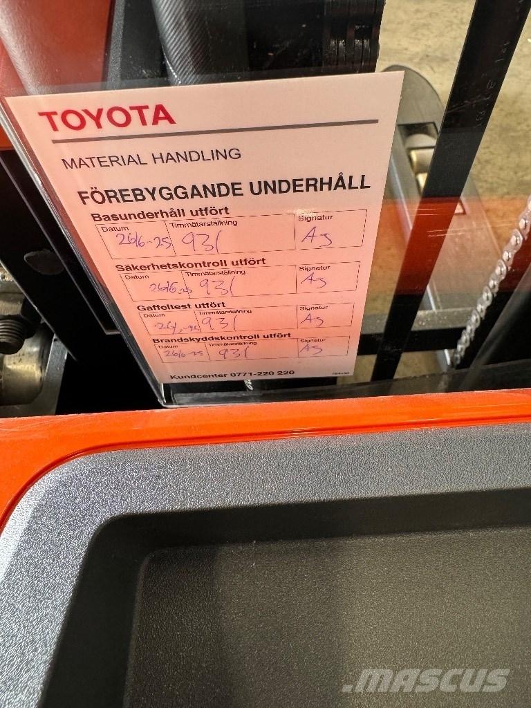 Toyota SWE120L Wózki widłowe unoszące z dyszlem