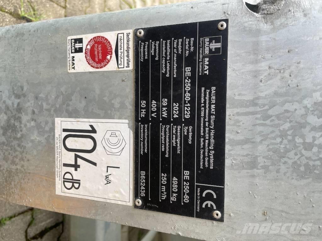 Bauer MAT BE 250-60 Maszyny budowlane - Inne