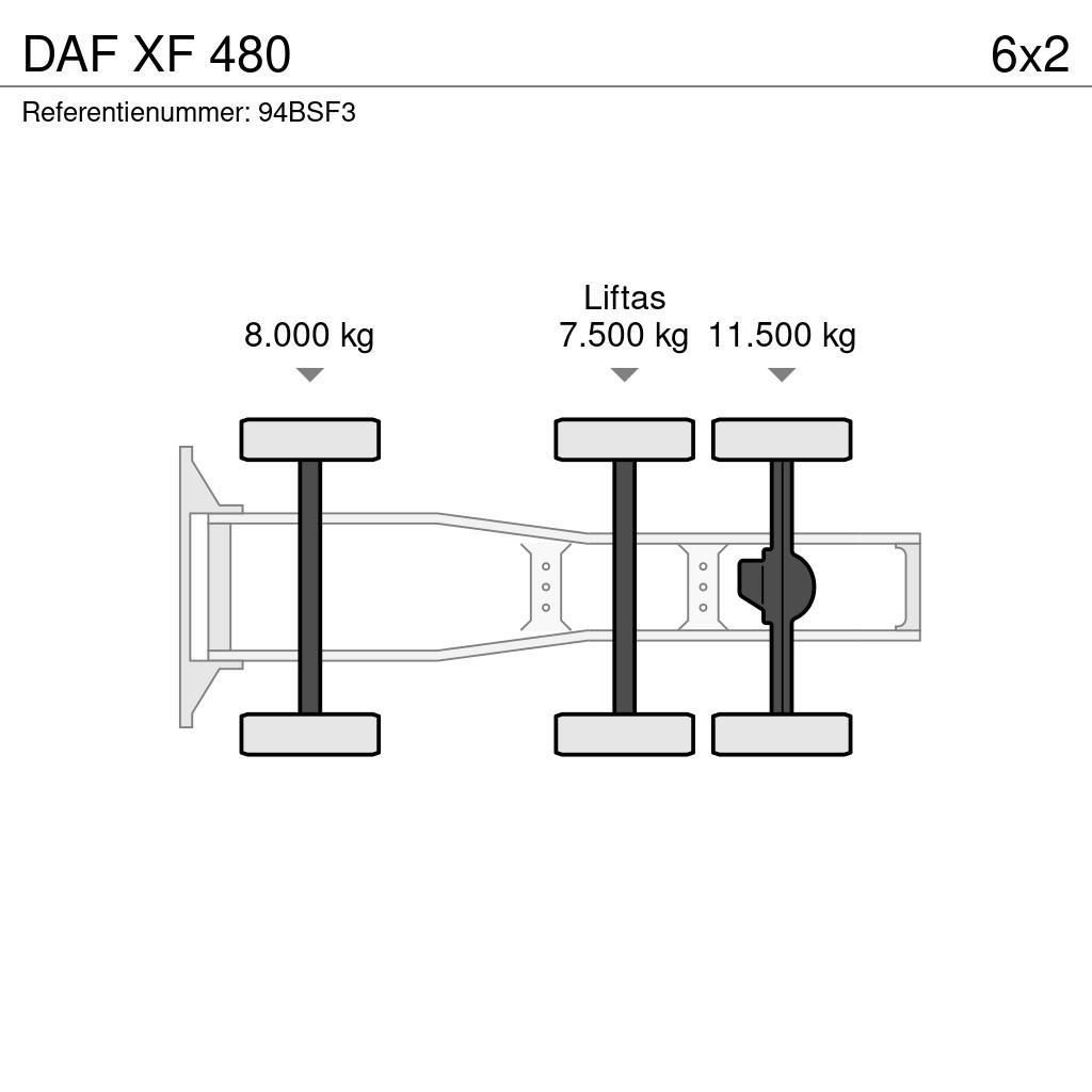 DAF XF 480 Ciągniki siodłowe