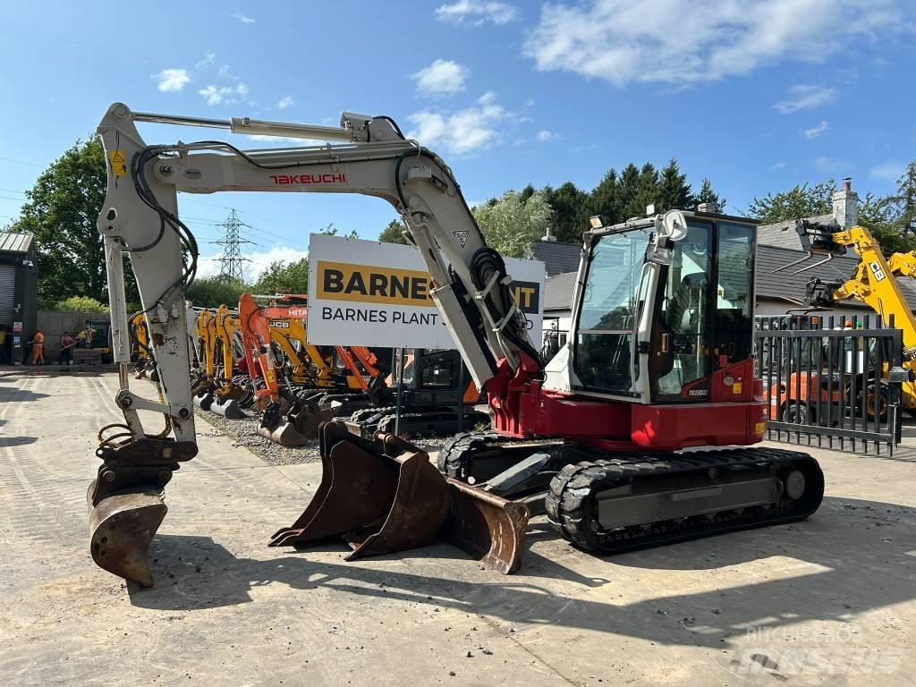 Takeuchi TB 280 FR Midikoparki  7t - 12t