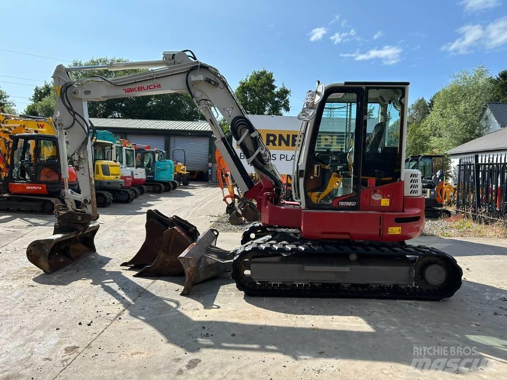 Takeuchi TB 280 FR Midikoparki  7t - 12t