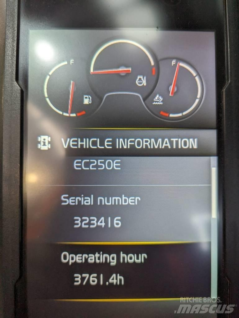Volvo EC250EL Koparki gąsienicowe