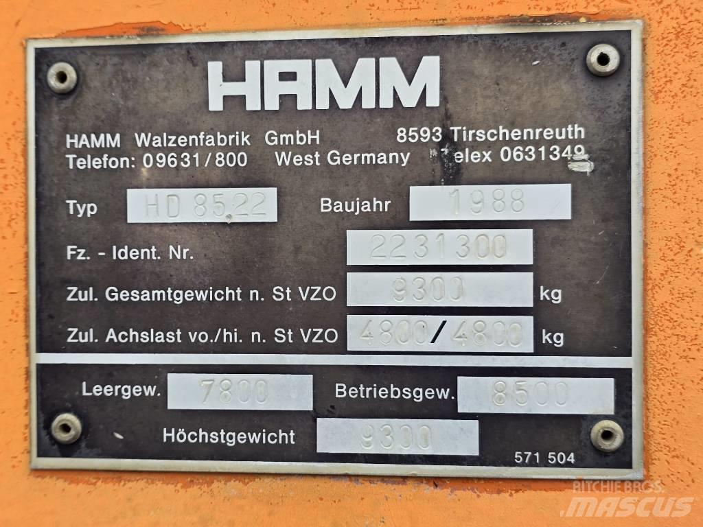Hamm HD 8522 Walce dwubębnowe