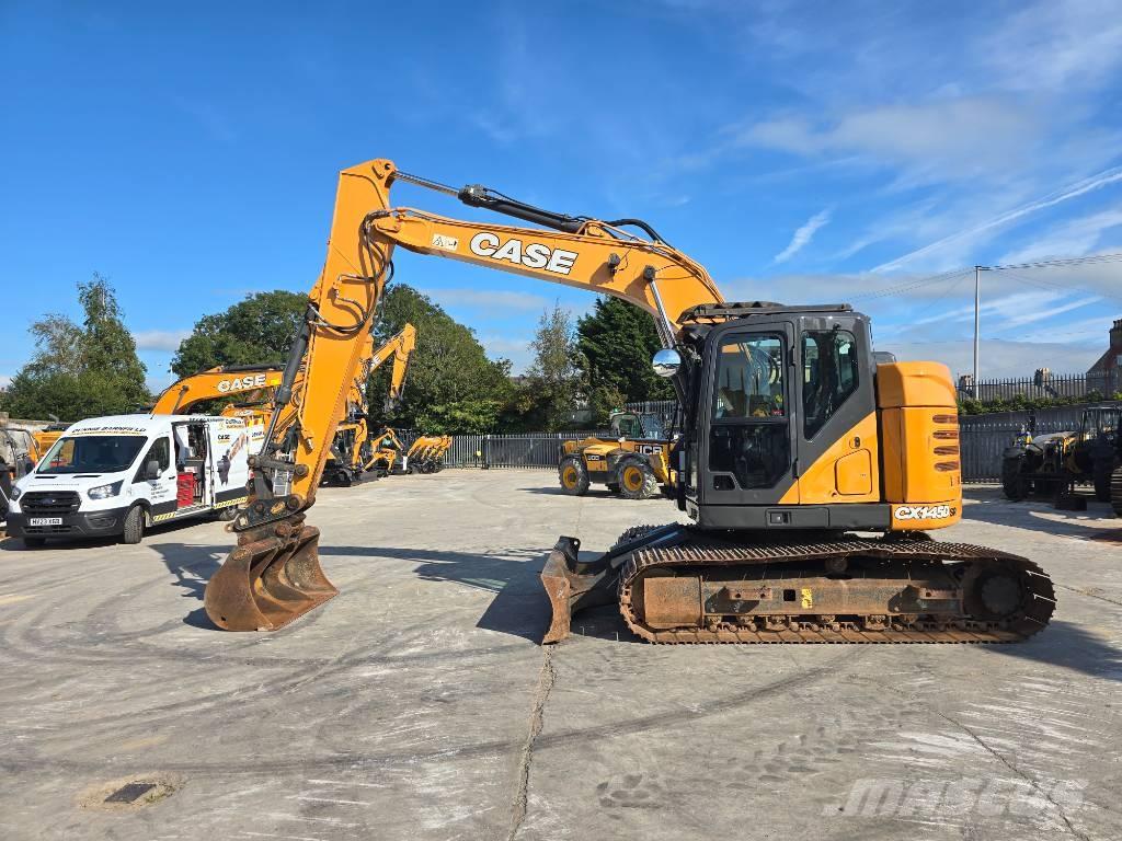 CASE CX145D (Blade) Koparki gąsienicowe