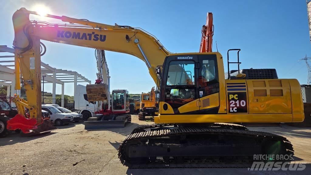 Komatsu PC 210 Koparki gąsienicowe