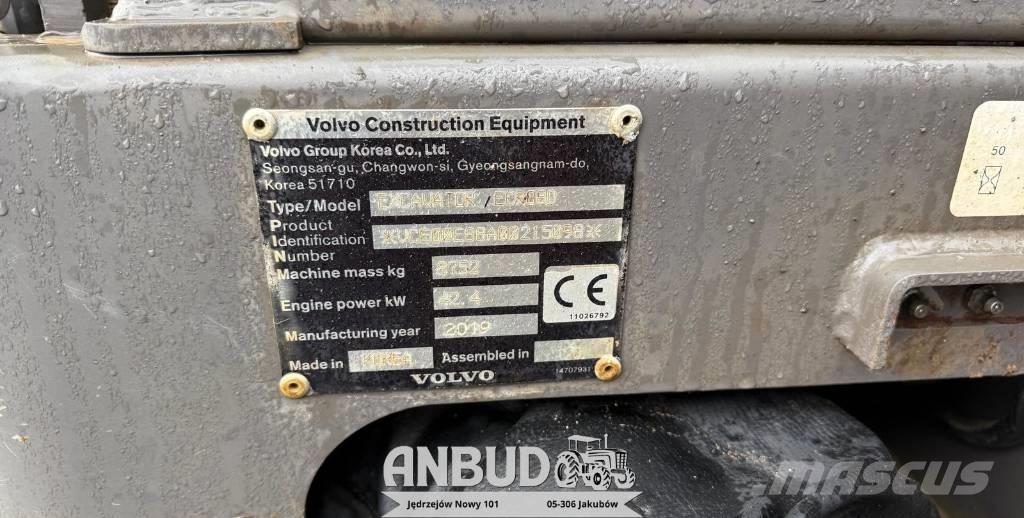 Volvo ECR 88 D Koparki gąsienicowe