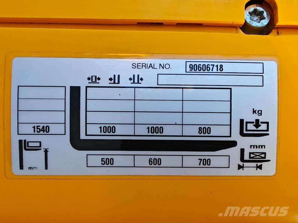 Jungheinrich EMC 110 Wózki widłowe unoszące z dyszlem