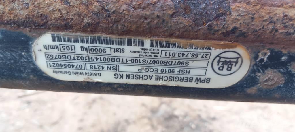 BPW HSF9010ECO Mosty, wały i osie