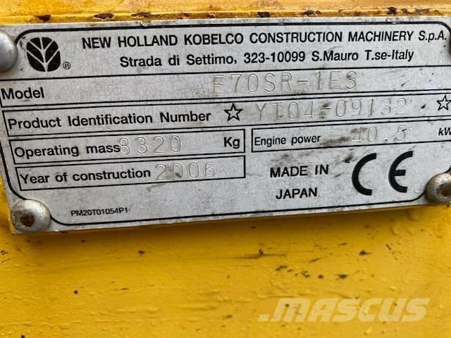 New Holland E 70 SR Midikoparki  7t - 12t