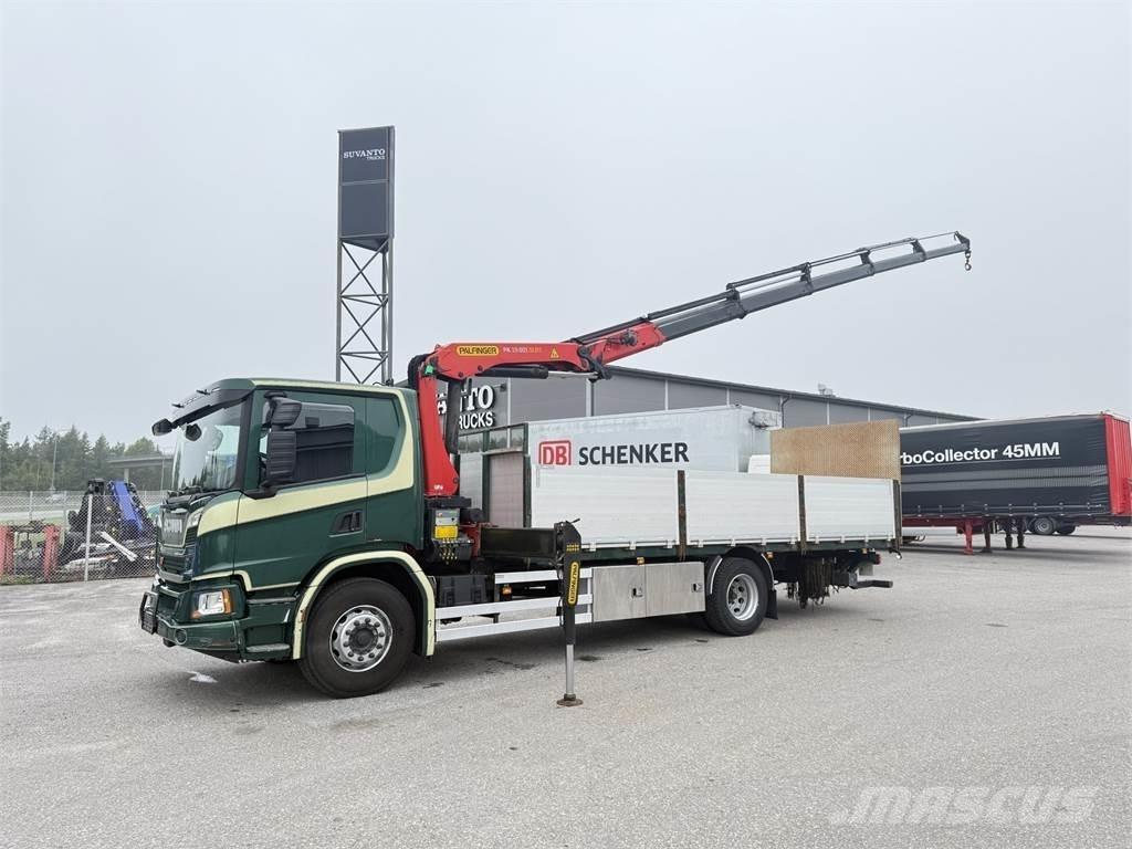 Scania P320 4x2 Żurawie samochodowe