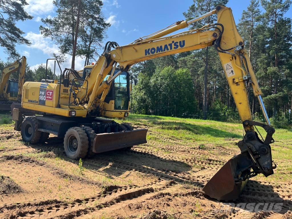 Komatsu PW 160-7 Koparki kołowe