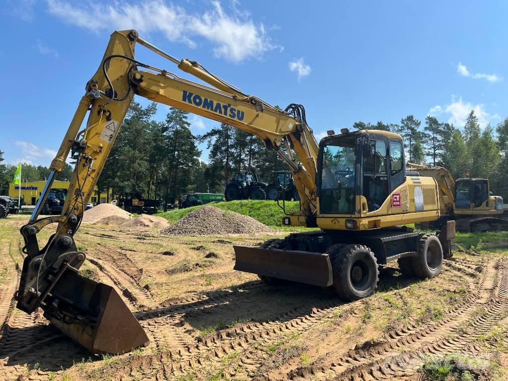 Komatsu PW 160-7 Koparki kołowe