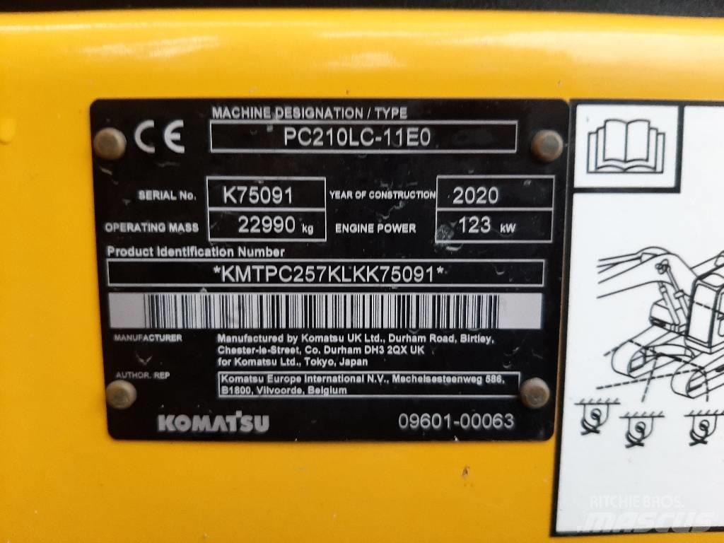 Komatsu PC 210 LC-11 Koparki gąsienicowe