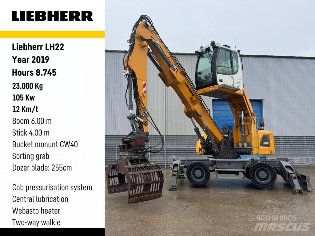 Liebherr LH 22 Koparki przeładunkowe