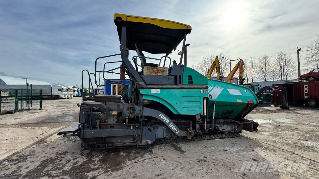 Vögele Super 1800-2 Rozściełacze do asfaltu