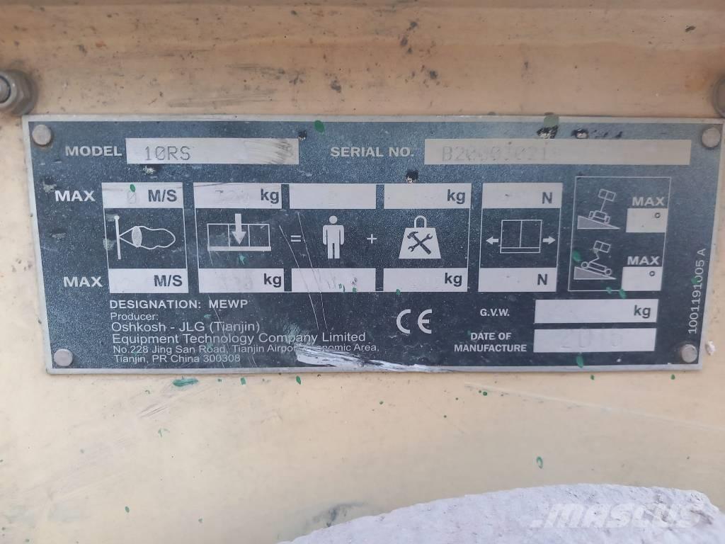 JLG 10 RS Podnośniki nożycowe