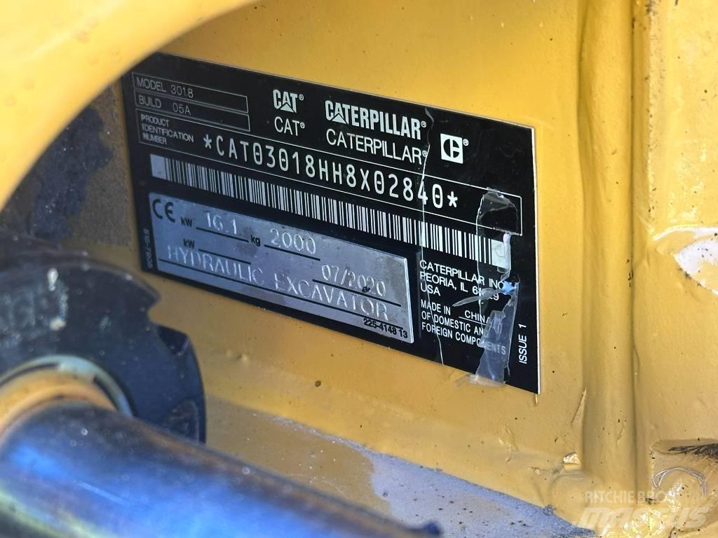 CAT 301.8 Minikoparki