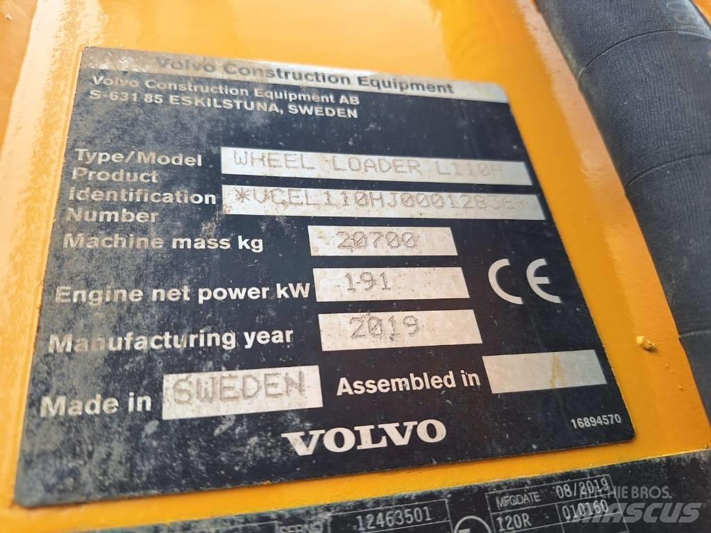 Volvo L110H VAAKA, YM Ładowarki kołowe