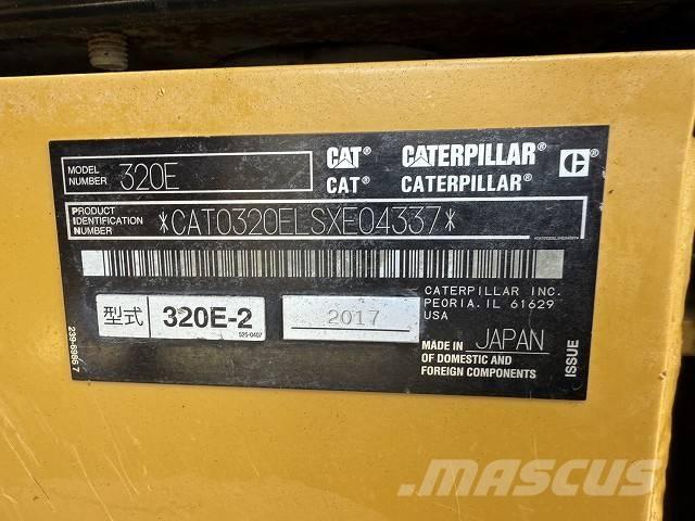 CAT 320 E Koparki gąsienicowe