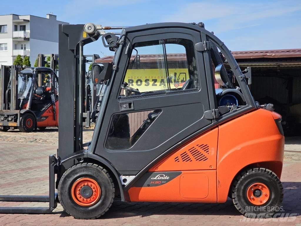 Linde H30T-02 Wózki LPG