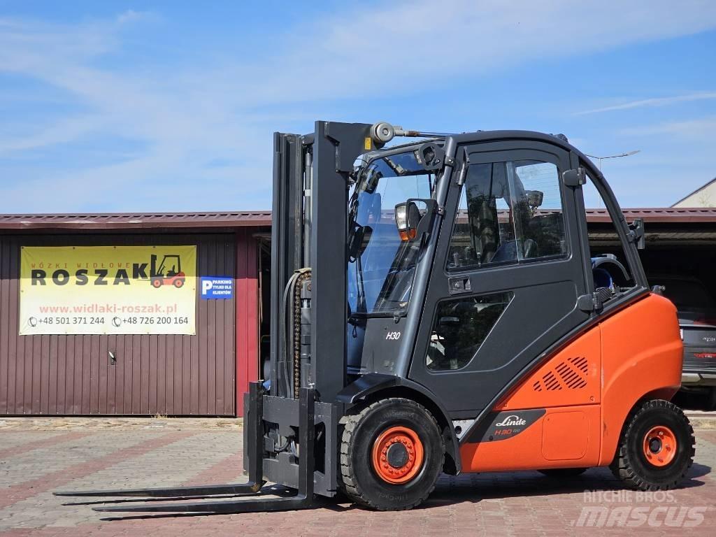 Linde H30T-02 Wózki LPG