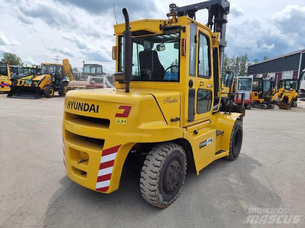 Hyundai 70 D-7 E Wózki Diesla