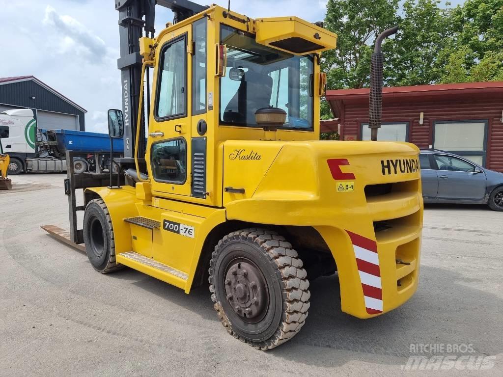 Hyundai 70 D-7 E Wózki Diesla