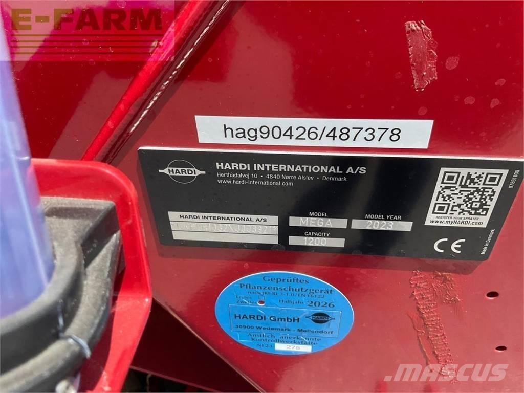 Hardi Mega 1200 Opryskiwacze zaczepiane
