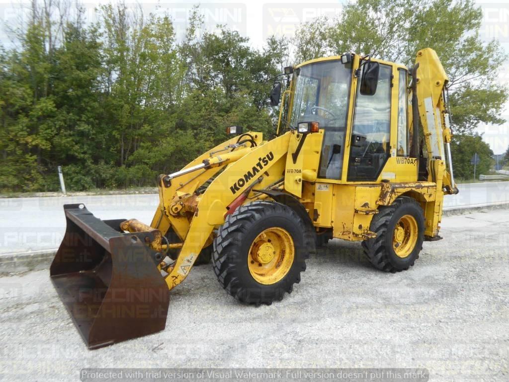 Komatsu WB70A Koparko-ładowarki