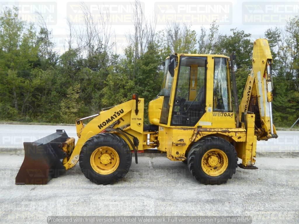 Komatsu WB70A Koparko-ładowarki