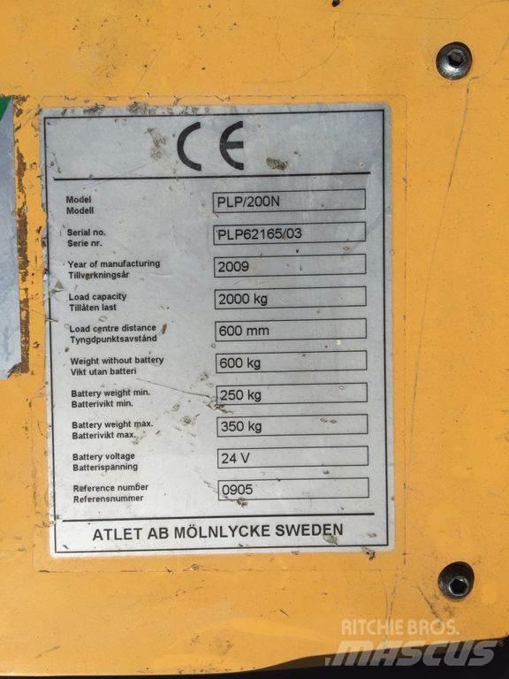 Atlet PLP200N Wózki paletowe ręczne