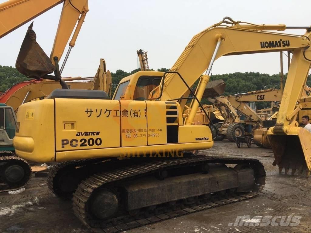 Komatsu PC 200-6 Koparki gąsienicowe