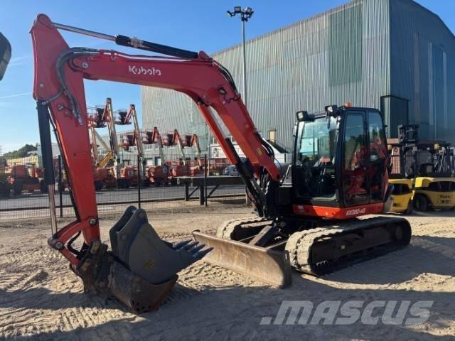 Kubota KX 080-4 Midikoparki  7t - 12t