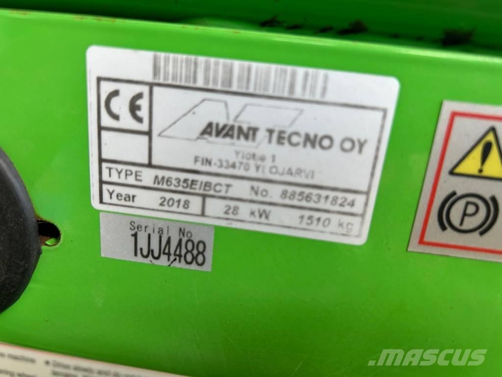 Avant 635 Ładowarki wielofunkcyjne
