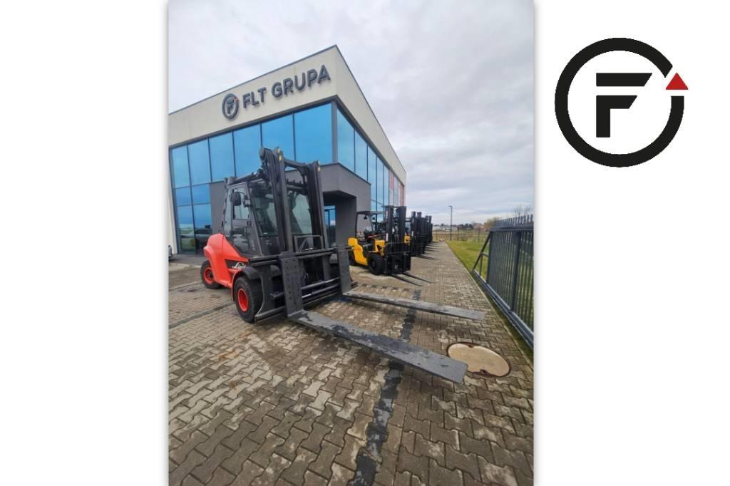 Linde H80T-02/1100 Wózki LPG
