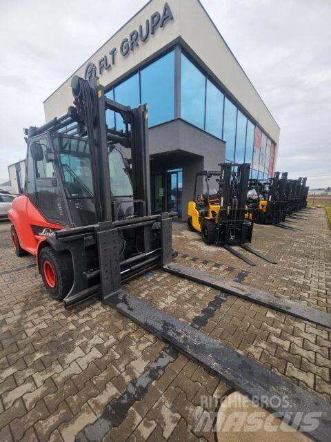 Linde H80T-02/1100 Wózki LPG