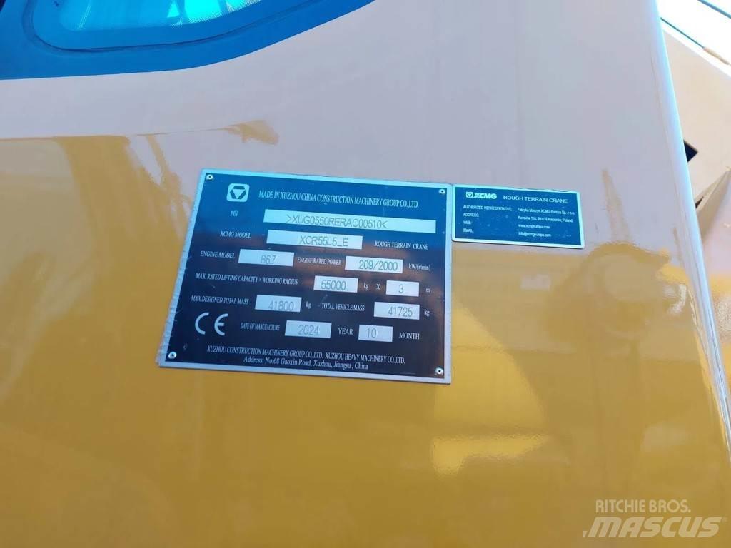 XCMG XCR55L5_E Żurawie terenowe