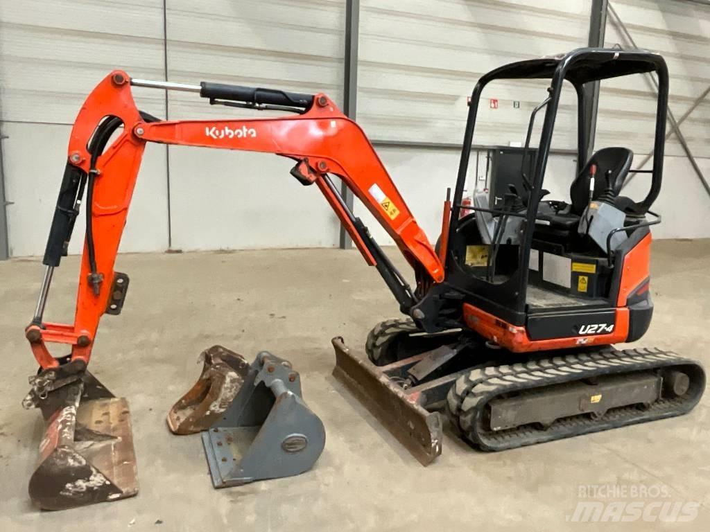 Kubota U 27-4 Minikoparki