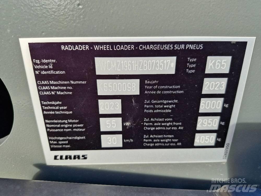 CLAAS Torion 535 Ładowarki rolnicze