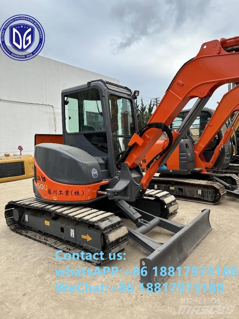 Hitachi ZX 50 U Minikoparki
